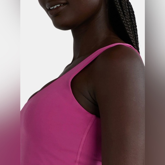 Avia Women’s SoftSculpt Longline Cropped Sports Bra, Women’s - Picture 3 of 6